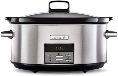 CROCK POT Uređaj za sporo kuhanje CSC063X, 7,5l, srebrni