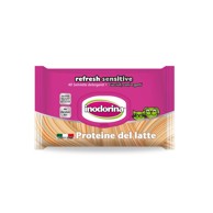 INODORINA Sensitive Milk Protein vlažne maramice, 40 komada