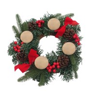 Adventski vijenac 30 cm stolni za svijeće