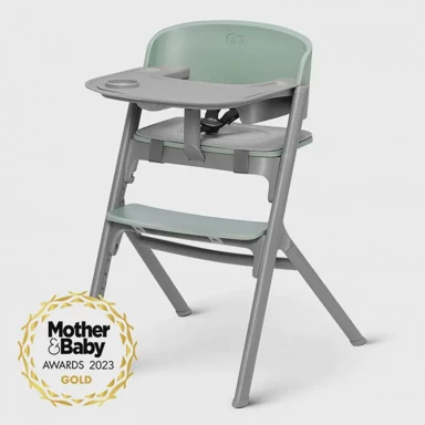 KINDERKRAFT Hranilica Livy 3u1, maslinasto zelena