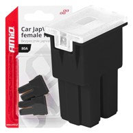 AMIO Set JapVal PAL ženski auto osigurača, 2 kom, 80A