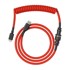 GLORIOUS Kabel za punjenje, USB-C na USB-A, 1,37 m, crveno-crni