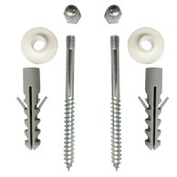 Pribor za instalacije VIJCI ZA WC ŠKOLJKU MESING