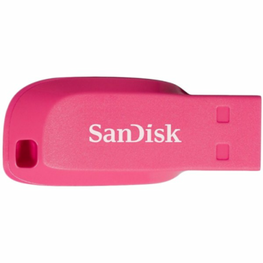 SANDISK USB stick Cruzer Blade, rozi, 32 GB