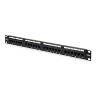 DIGITUS Patch panel DN-91524U, 24x RJ45 Cat5e, crni
