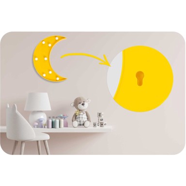 NUKIDO Noćna lampa 740920, motiv mjeseca