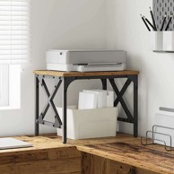 Držač za printer, staro drvo, 40 x 30 x 31 cm, konstruirano drvo