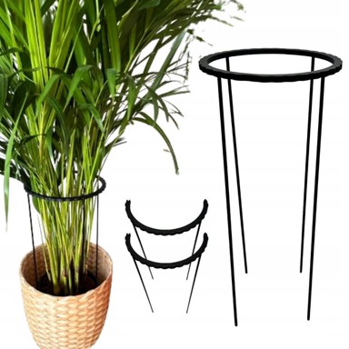 Prstenasti nosač za biljke 50 cm, 2 u 1