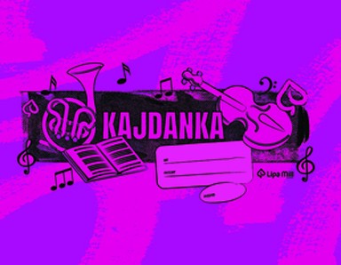 LIPA MILL Kajdanka B5, linije, 16 listova, meki uvez