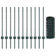 Euro ograda s 11 u stupZeleni 0. 8x25 m čelik