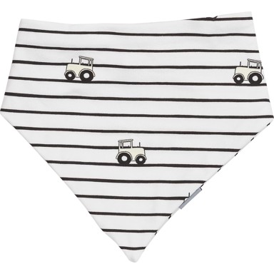 BUBABA BY FREEON Podbradnjak/marama, set 2/1, traktori i listići