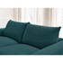 BOBOCHIC PARIS Plava sklopiva sofa 214 cm Ernest, 214x120x87 cm