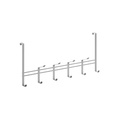 METALTEX Metalna vješalica za vrata srebrne boje 45 cm