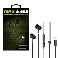 MAXMOBILE Slušalice Handsfree We08, crne