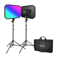NEEWER Set LED rasvjete RGB168 RGB, 2 x 60 W, 2500–8500 K