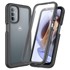 OVERBOARD Futrola za Motorola Moto G51 5G, otporna na udarce, s folijom, crna