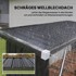 HOMESTAR Stalak za drva 213 x 66,5 x 150 cm, tamnosivi