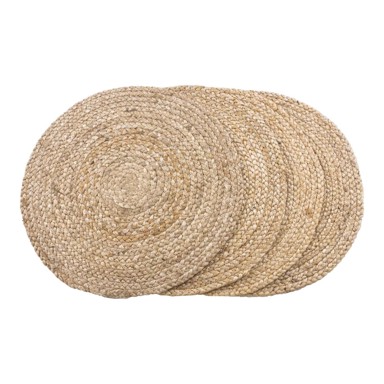 HOUSE NORDIC Podmetač 4 kom od jute ø 38 cm Bombay 