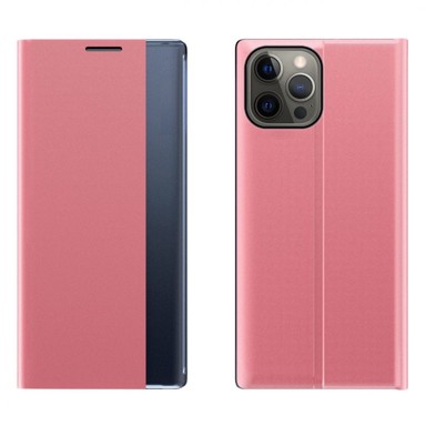 MG Preklopna maskica za iPhone 13 Pro, Sleep Case, roza