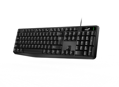 GENIUS Tipkovnica KB-117, USB, crna