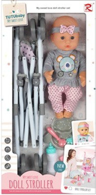 Beba s kolicima, 30 cm