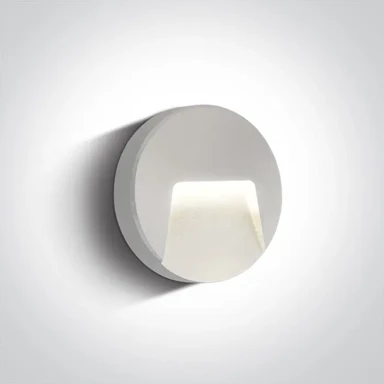 Vanjska zidna LED svjetiljka, 3W, CCTV, IP65, DM67414/W/V, bijela