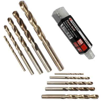 Svrdla za metal HSS 6,0 mm, set 10 komada, srebrna