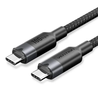 VENTION Kabel USB-C VEN-TRGBH, USB 3.2 Gen2, 2 m, 10Gbps, 100W