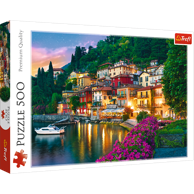 TREFL Puzzle Jezero Como, Italija, 500 dijelova, 48x34 cm