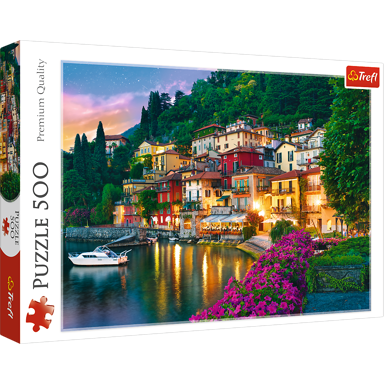 TREFL Puzzle Jezero Como, Italija, 500 dijelova, 48x34 cm