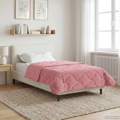 Zimski pokrivač, ružičasti, 155 x 220 cm