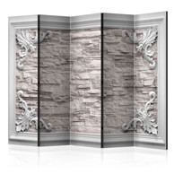 Sobna pregrada u 5 dijelova Brick in the Frame (Beige) II 225x172