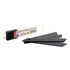 AMIO Set crnih SK5 čeličnih oštrica 100 × 18 × 0,5 mm 10 kom