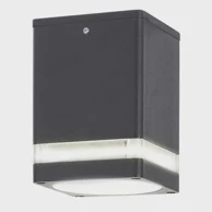 Vanjska stropna svjetiljka, GU10, 1x max 35W, IP54, Zombor, RA7818, antracit