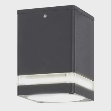 Vanjska stropna svjetiljka, GU10, 1x max 35W, IP54, Zombor, RA7818, antracit