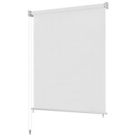 Vanjska rolo zavjesa 65 x 140 cm od HDPE-a, bijela