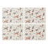 COOKSMART Pluteni podmetač 4 kom 21x29 cm Forest Fable