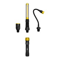 PLASTROL Višenamjenska LED svjetiljka Multi-tip Flashlight, 190–350 lm, USB-C