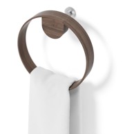 WIREWORKS Držač za ručnike od orahovog drveta Yoku