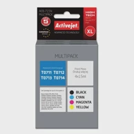 ACTIVEJET Tinta AEB-715N, zamjena za Epson T0715, supreme, 4 x 15 ml; crna, magenta, cijan, žuta