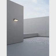 Vanjska zidna svjetiljka, LED, 10W, 3000K, 558 lm, IP65, Zenon, NL9492610, antracit