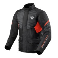 REV'IT! Duke H2O jakna, black-red
