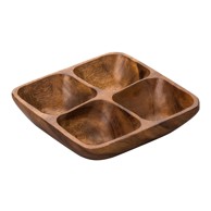 PREMIER HOUSEWARES Smeđa drvena posuda za posluživanje Kora