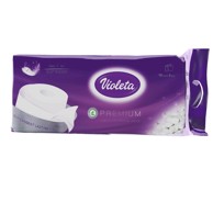 VIOLETA Toaletni papir troslojni, 10 kom