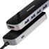 AXAGON USB hub HMC-6H4A USB-Hub, 4x USB-A + HDMI, USB-C 3.2 Gen 1, PD 100W - 20 cm USB-C-Kabel HMC-6H4A