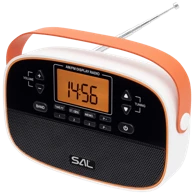 SAL Radio prijemnik RPR4LCD, AM / FM, alarm, LCD zaslon