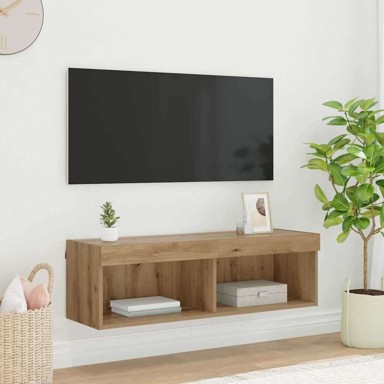 TV zidni ormar panama 100 x 30 x 30 cm, umjetnički hrast