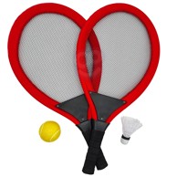 WOOPIE TOYS Set za badminton, crveni