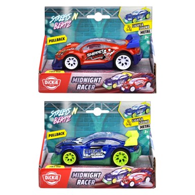 DICKIE Vozilo Midnight Racer, 14 cm