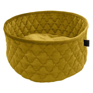 EGO DEKOR Krevet za mačke Velours, žuti